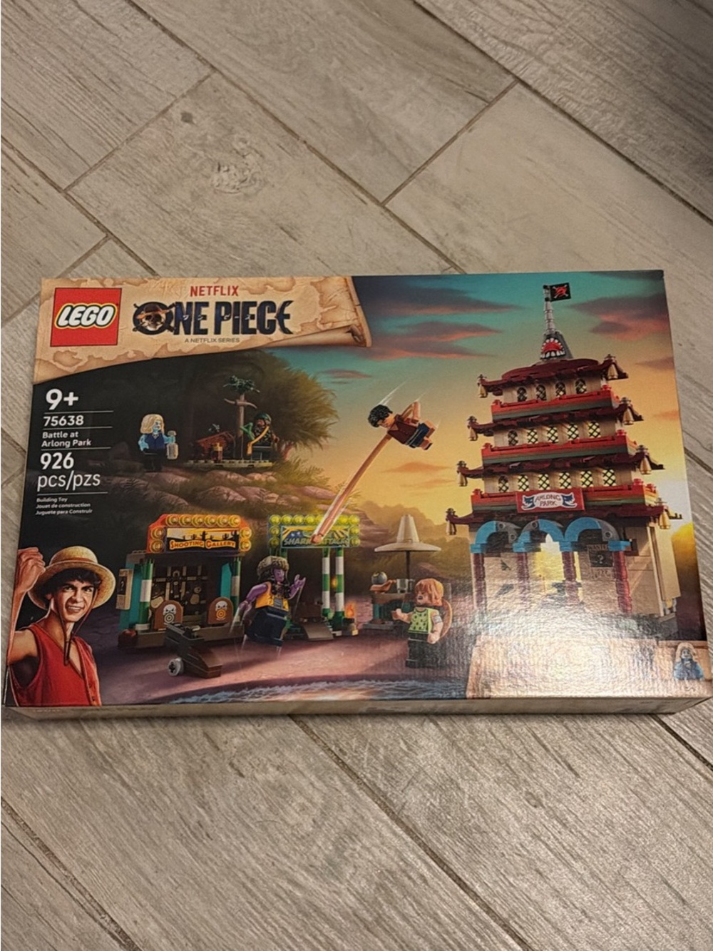LEGO One Piece Battle at Arlong Park Playset - Blue Red Green Accents